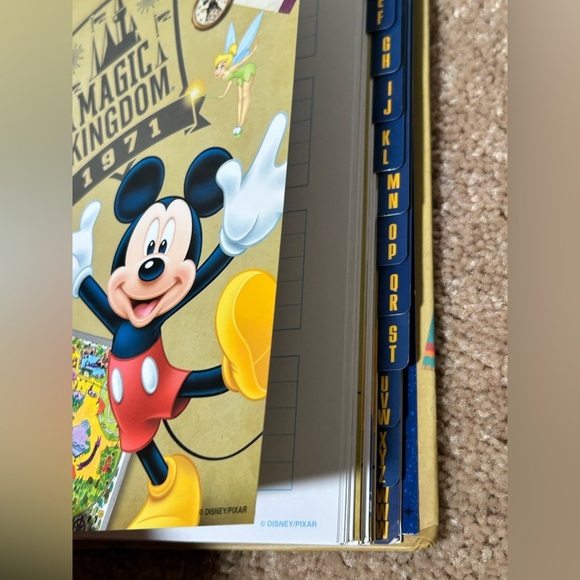 Walt Disney World 40th Anniversary Address Book - Epcot Magic Kingdom - Picture 4 of 6